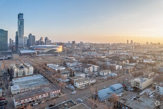 10207 107 Ave NW, Edmonton, AB - AERIAL map view