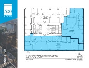 500 E Main St, Norfolk, VA for lease Floor Plan- Image 1 of 1