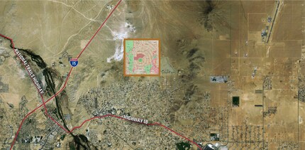 Bridle Path, Apple Valley, CA - AERIAL  map view
