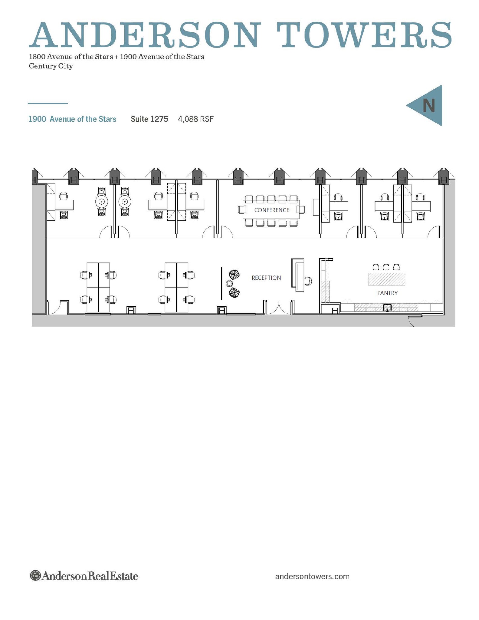 1800 Avenue of the Stars, Los Angeles, CA for lease Floor Plan- Image 1 of 1