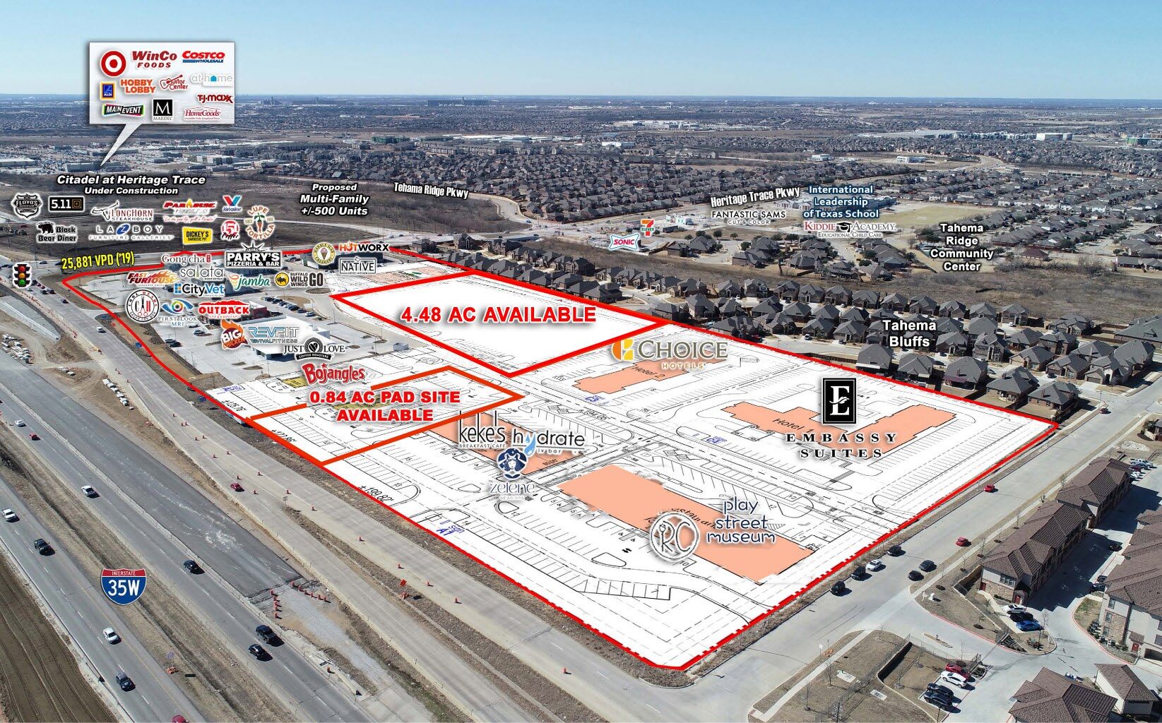 NWC Heritage Trace Pky, Fort Worth, TX for sale Primary Photo- Image 1 of 1