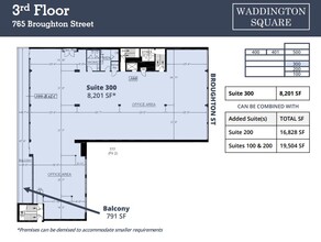 765-777 Broughton St, Victoria, BC for lease Floor Plan- Image 1 of 1