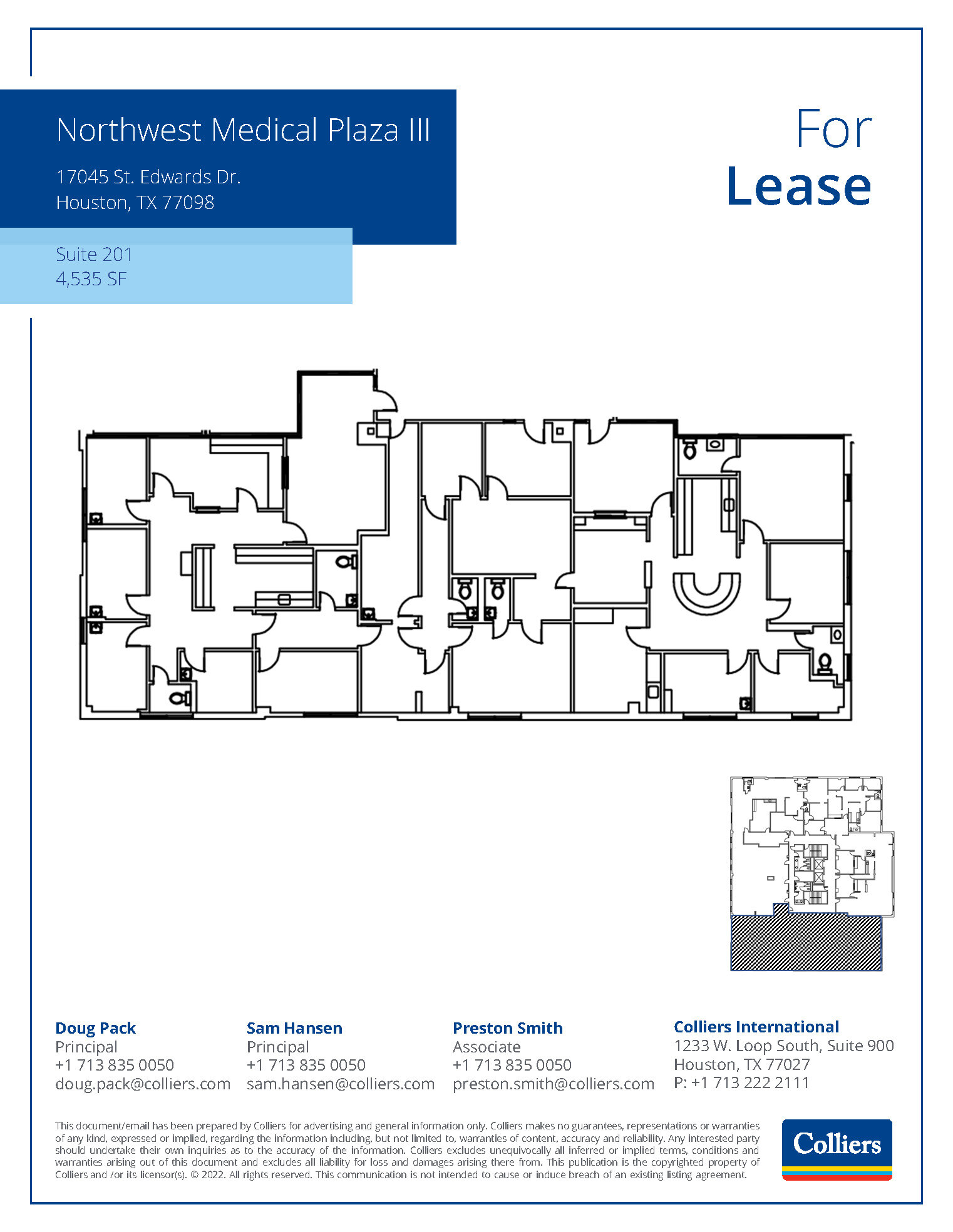 800 Peakwood Dr, Houston, TX for lease Floor Plan- Image 1 of 1