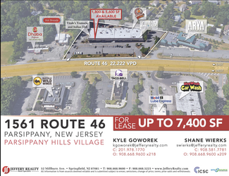 More details for 1561 US Highway 46, Parsippany, NJ - Retail for Lease