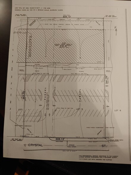 144 Seymour Ave, Mundelein, IL for lease - Site Plan - Image 2 of 5