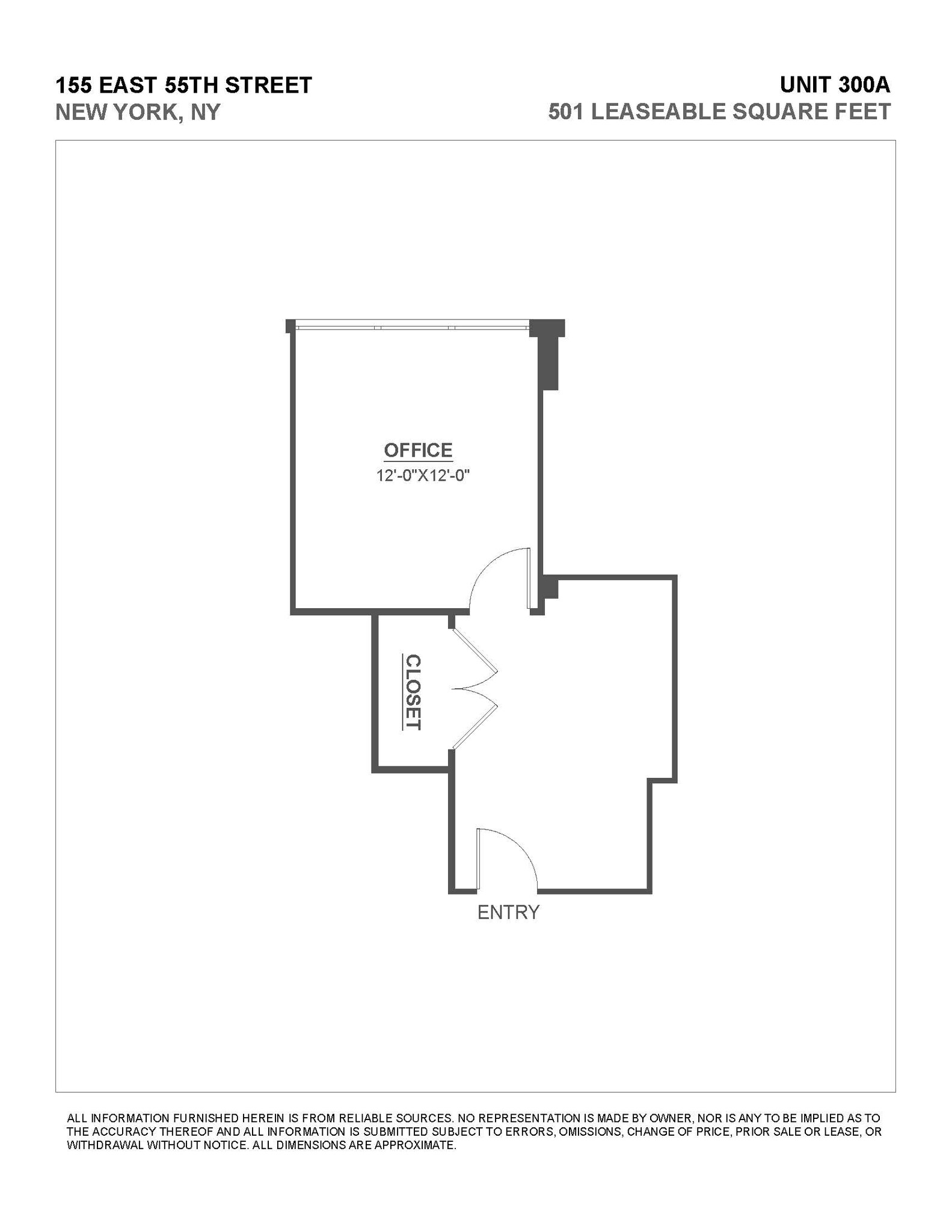 155 E 55th St, New York, NY for lease Floor Plan- Image 1 of 1