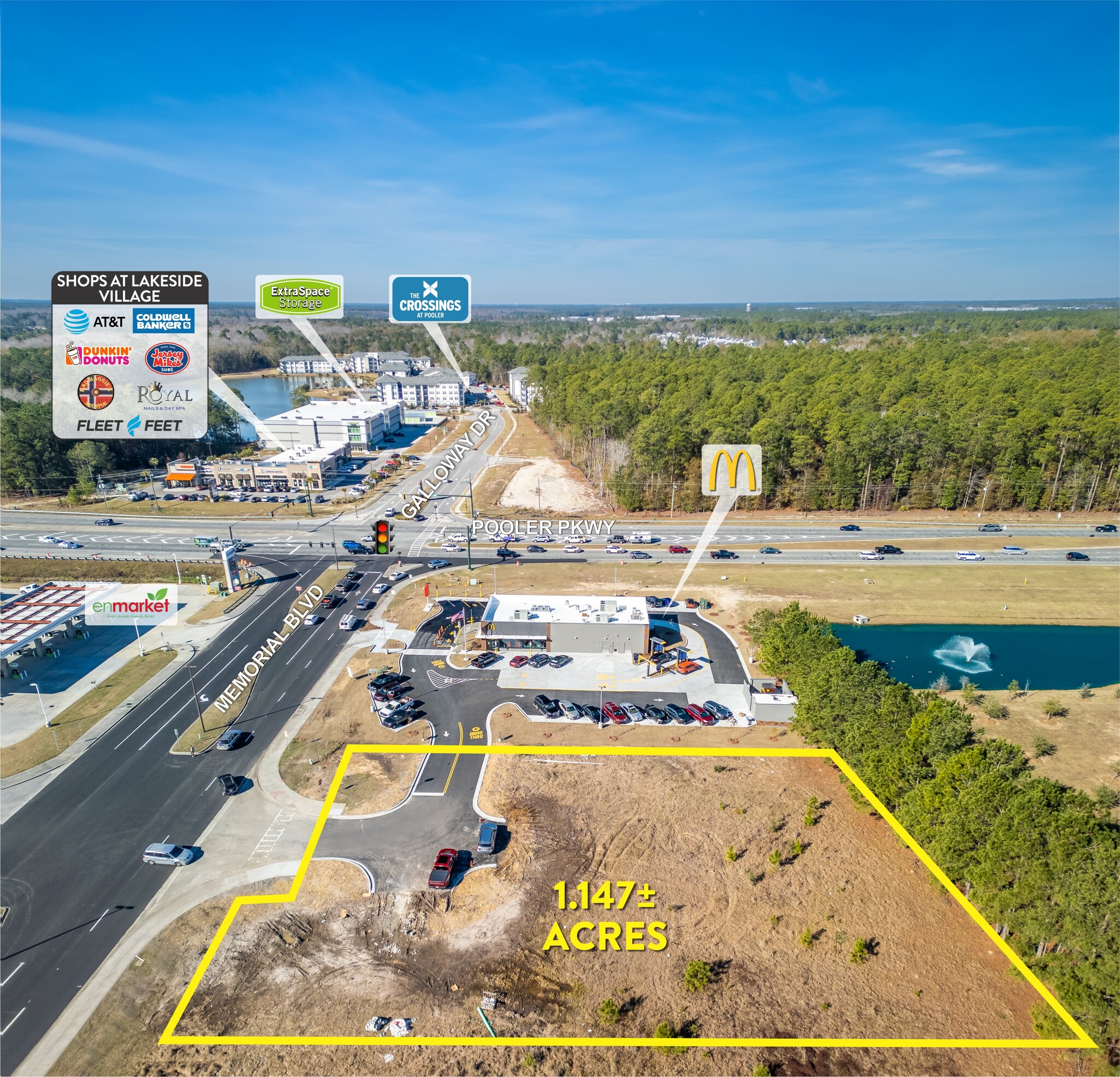 0 Memorial Boulevard, Pooler, GA for lease Primary Photo- Image 1 of 5