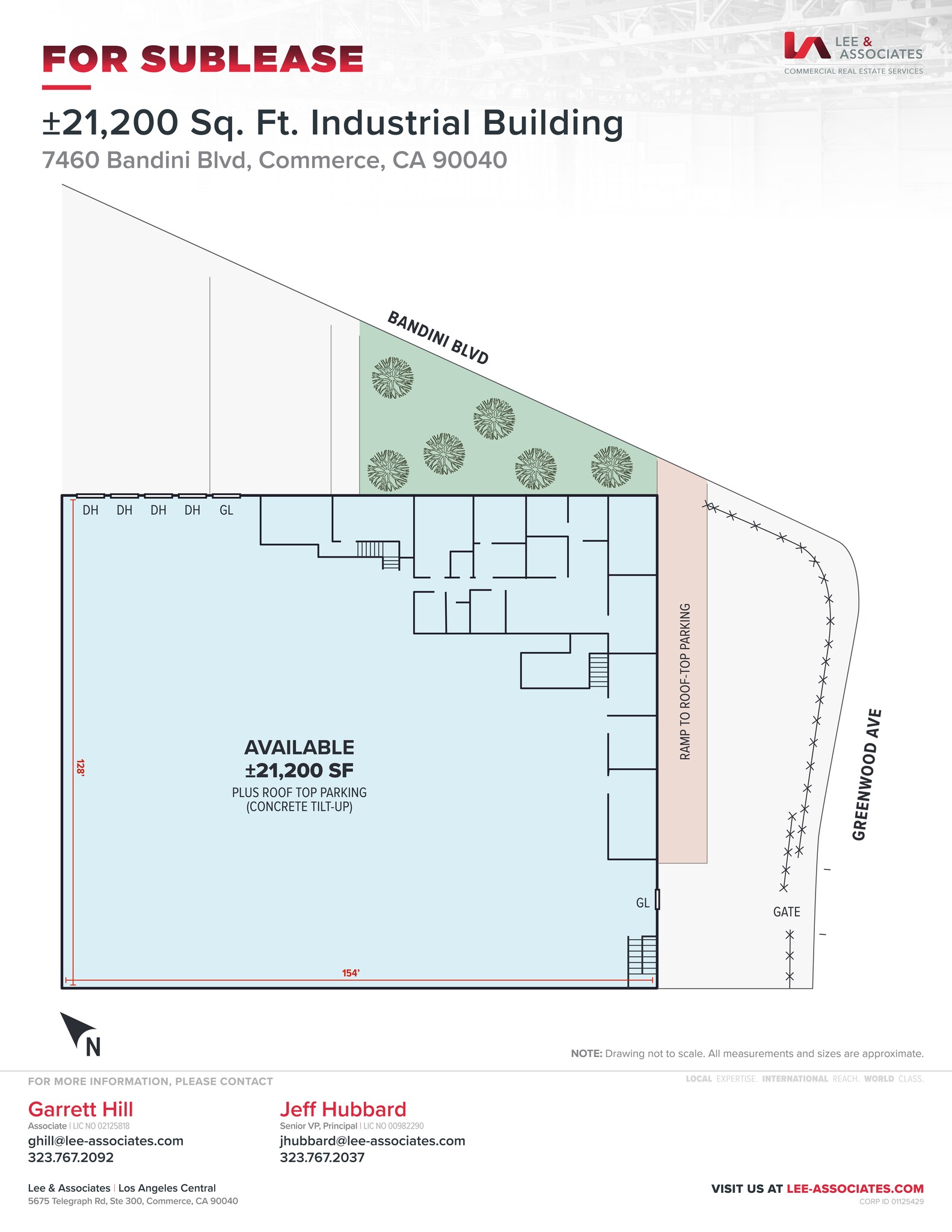 7460 Bandini Blvd, Commerce, CA for lease Site Plan- Image 1 of 2