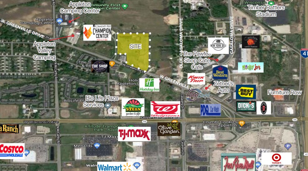 W. Greenville Drive, Grand Chute, WI 54914 Prime Development Land 5