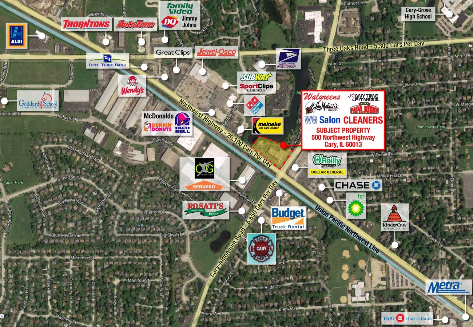 500-522 Northwest Hwy, Cary, IL 60013 - 502B Northwest Highway | LoopNet