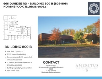 More details for 666 Dundee Rd, Northbrook, IL - Office for Sale