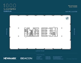 1800 Larimer St, Denver, CO for lease Floor Plan- Image 1 of 1