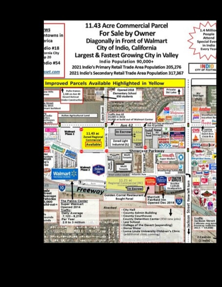 Prime Commercial Parcel portfolio of 2 properties for sale on LoopNet.com - Aerial - Image 3 of 12