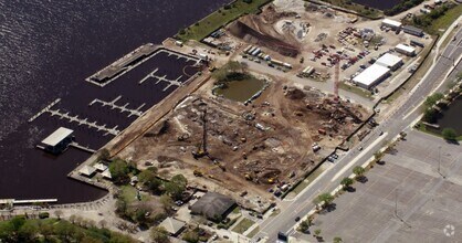 One Shipyards pl, Jacksonville, FL - AERIAL map view
