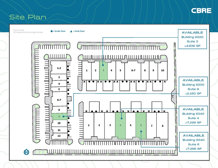 6320 S Sandhill Rd, Las Vegas, NV for lease - Site Plan - Image 2 of 7