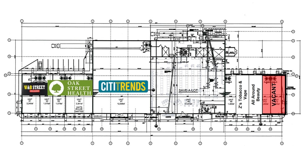 550 S Church St, Spartanburg, SC for lease - Site Plan - Image 2 of 2