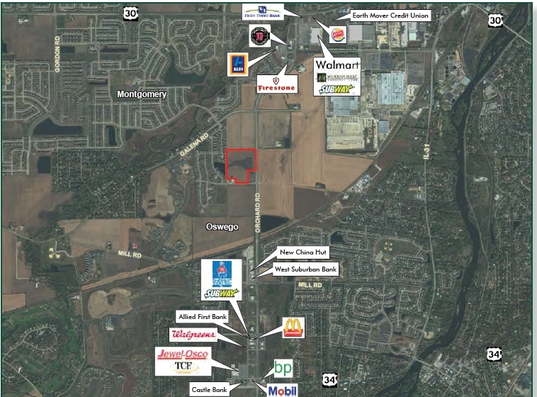 NWC Orchard & Tuscany Rd, Oswego, IL for sale Primary Photo- Image 1 of 7