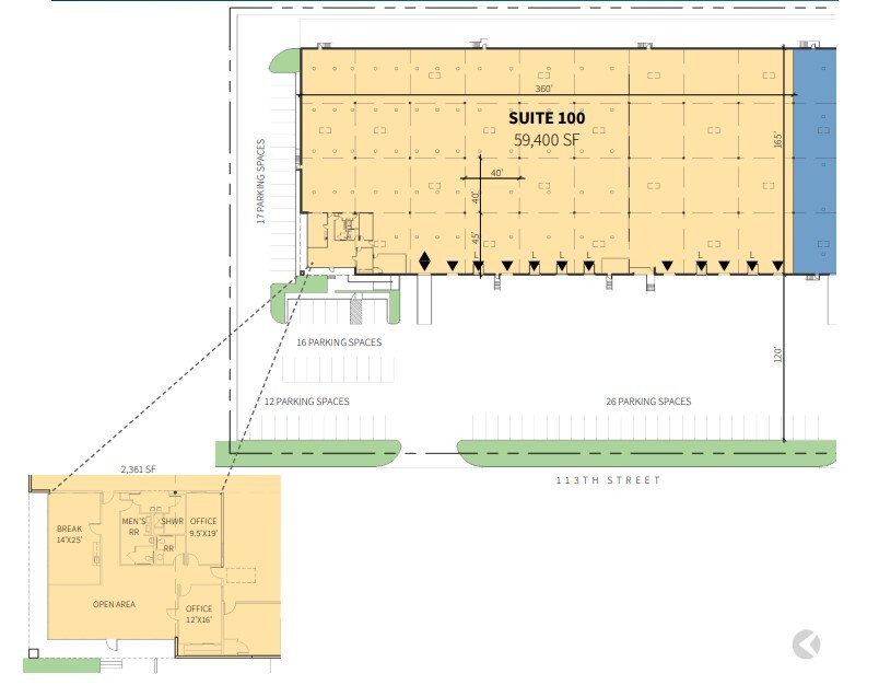 2750 113th St, Grand Prairie, TX for lease Floor Plan- Image 1 of 1