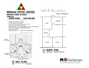 30600-30700 - 30800 Telegraph Rd, Bingham Farms, MI for lease Floor Plan- Image 1 of 1