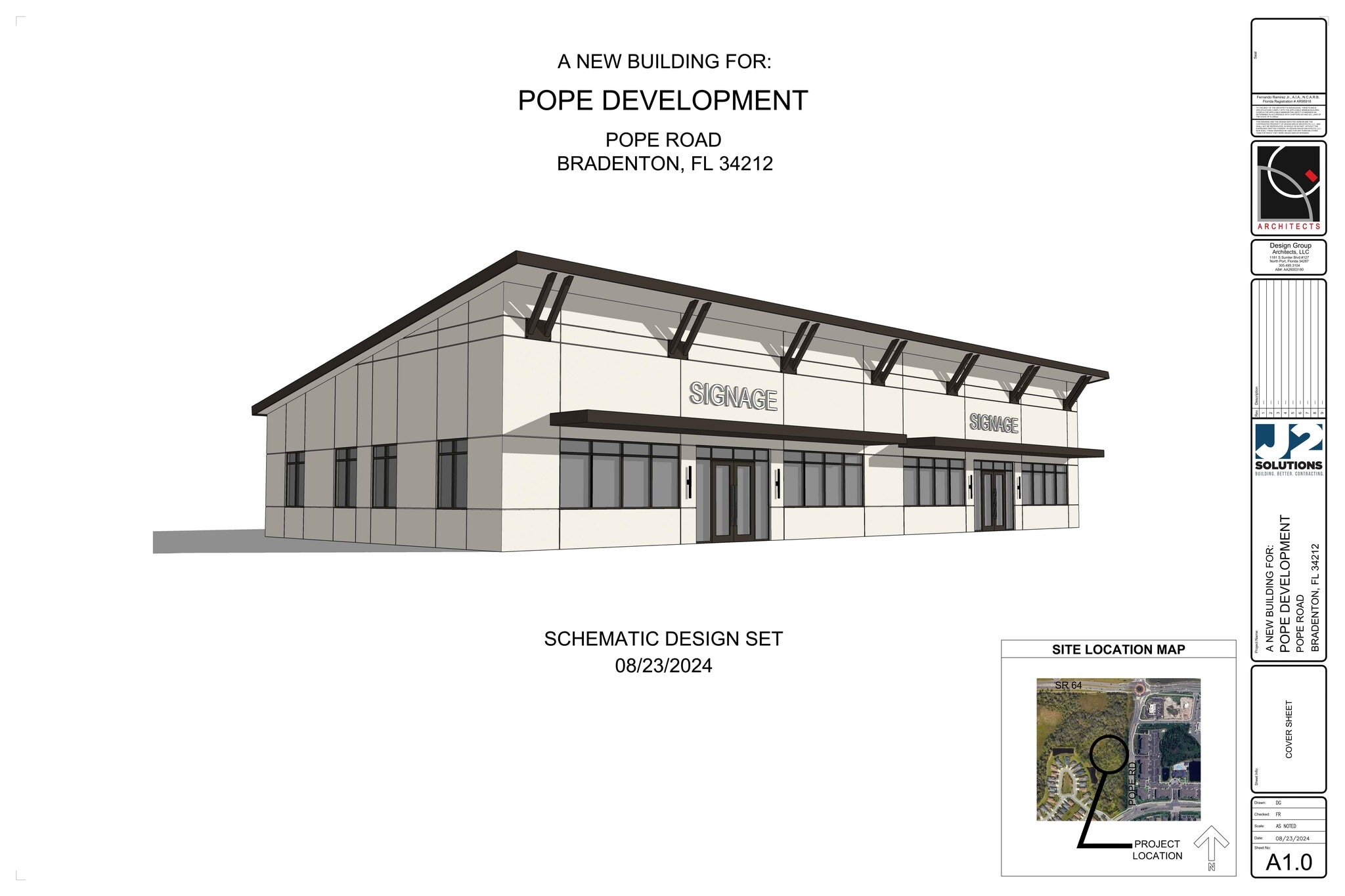 1712 Pope rd, Lakewood Ranch, FL for lease Site Plan- Image 1 of 1
