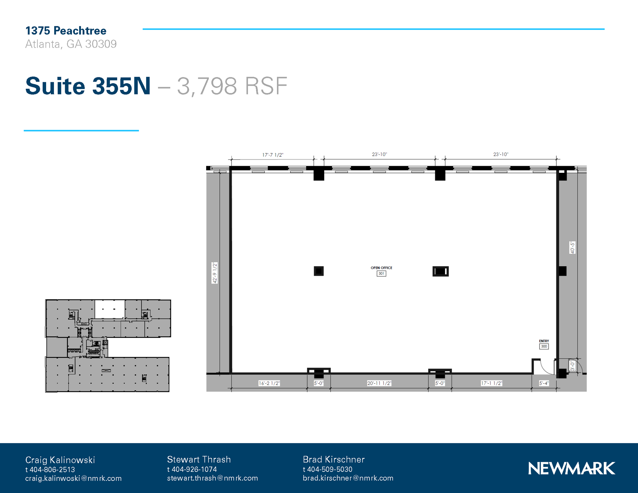 1375 Peachtree St NE, Atlanta, GA for lease Floor Plan- Image 1 of 1