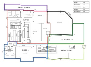 100-139 S Palm Canyon Dr, Palm Springs, CA for lease Floor Plan- Image 1 of 2