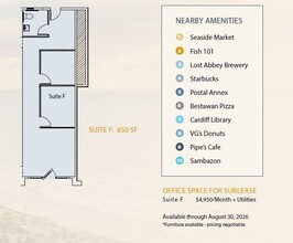 2121 Newcastle Ave, Cardiff By The Sea, CA for lease Floor Plan- Image 1 of 1