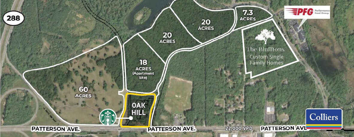 12638 Patterson Ave, Richmond, VA for lease Aerial- Image 1 of 2