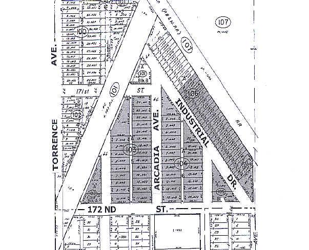 17643-17675 S Torrence Ave, Lansing, IL for sale - Plat Map - Image 1 of 1