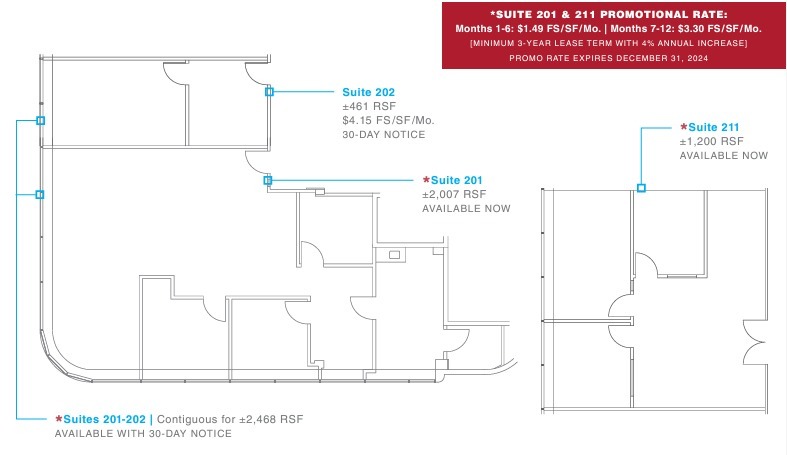 8939 Villa La Jolla Dr, La Jolla, CA for lease Floor Plan- Image 1 of 1