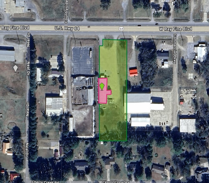 420 W Ray Fine Blvd, Roland, OK for sale - Aerial - Image 1 of 1