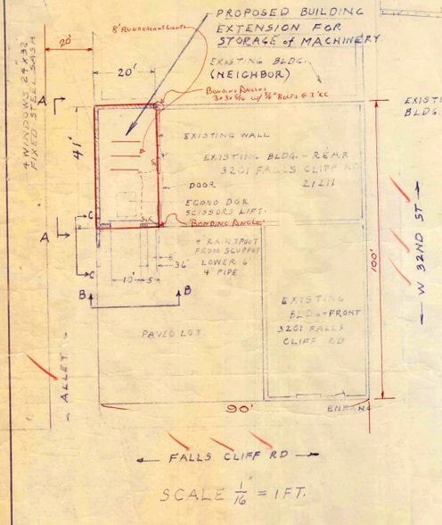 3201 Falls Cliff Rd, Baltimore, MD for lease - Floor Plan - Image 3 of 3