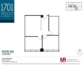 1701 E Woodfield Rd, Schaumburg, IL for lease Floor Plan- Image 1 of 1