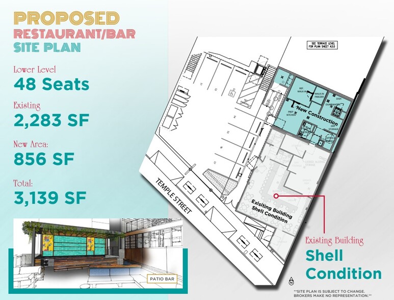 1217-1223 W Temple St, Los Angeles, CA for lease - Site Plan - Image 2 of 17