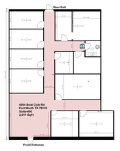 4504 Boat Club Rd, Fort Worth, TX for lease Site Plan- Image 1 of 3