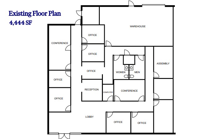 40990-40994 Encyclopedia Cir, Fremont, CA for lease Floor Plan- Image 1 of 1