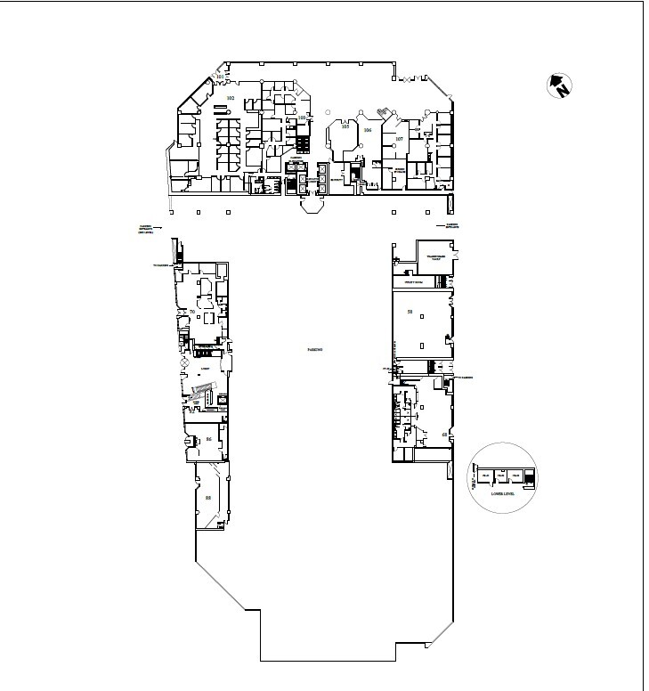 50 Burnhamthorpe Rd W, Mississauga, ON for lease Floor Plan- Image 1 of 1