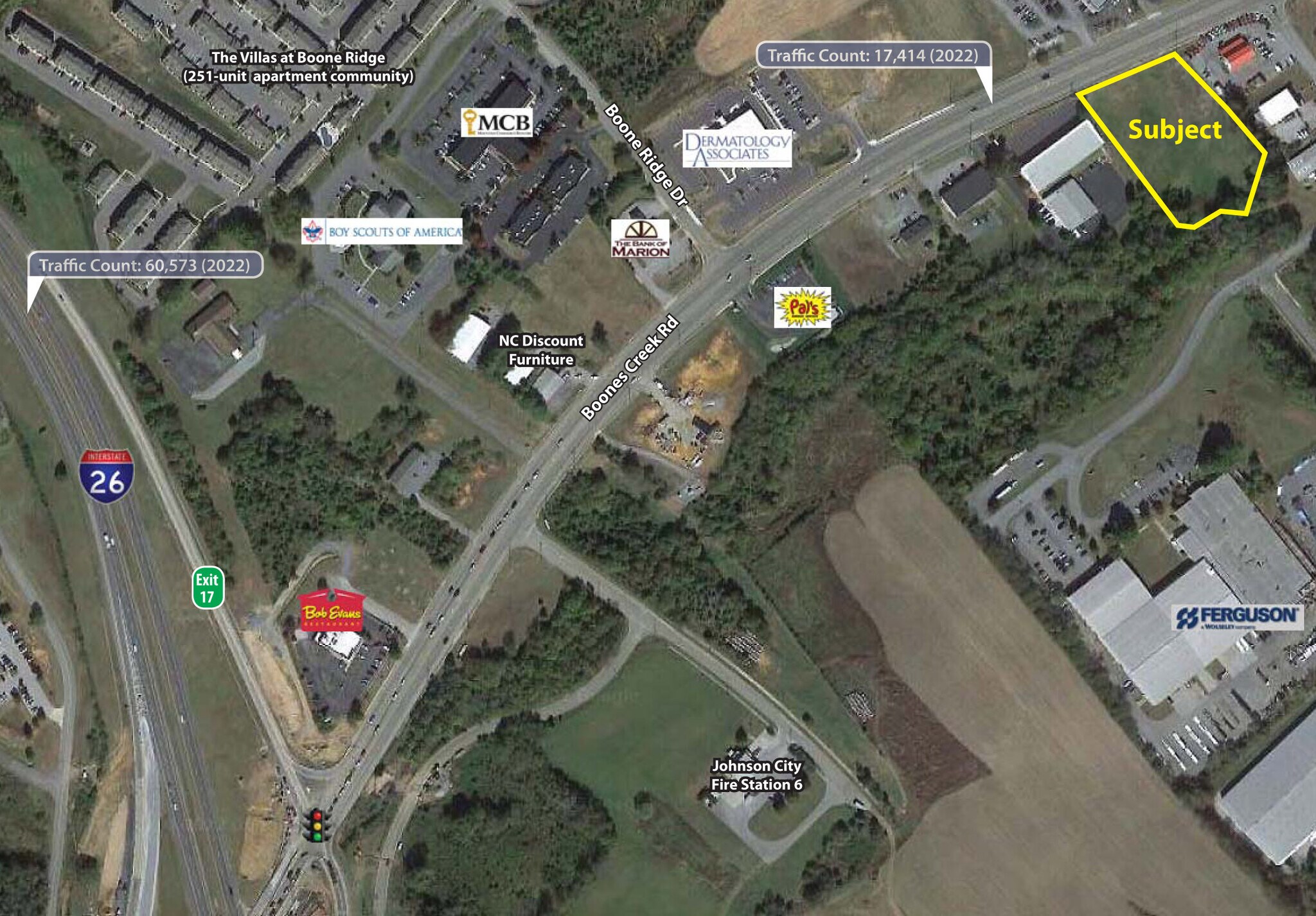 Boones Creek Rd, Johnson City, TN 37615 Boones Creek Road Land