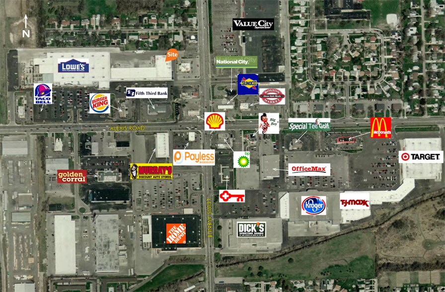 1030-1244 W Alexis Rd, Toledo, OH for sale - Building Photo - Image 1 of 1