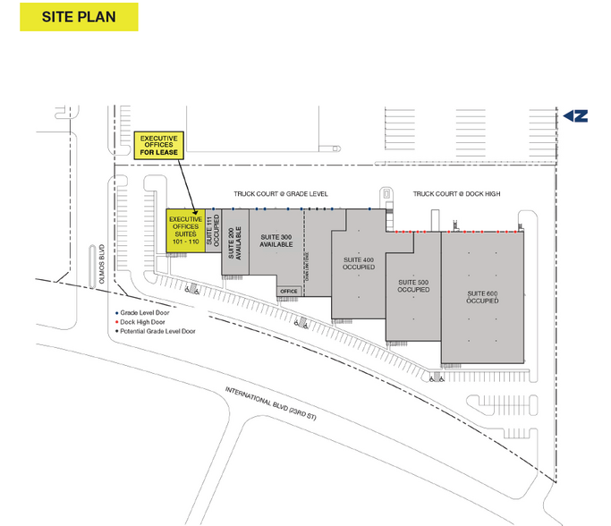 1501 N International Blvd, Hidalgo, TX for lease - Site Plan - Image 3 of 4