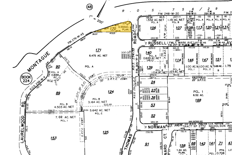 3700 Thomas Rd, Santa Clara, CA for sale Plat Map- Image 1 of 1