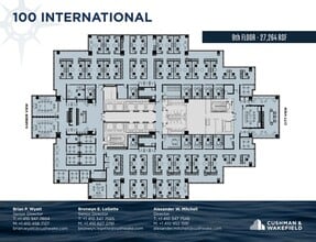 100 International Dr, Baltimore, MD for lease Floor Plan- Image 1 of 1