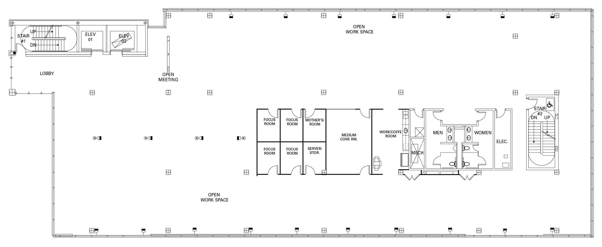 4545 Roosevelt Way NE, Seattle, WA for lease Floor Plan- Image 1 of 1