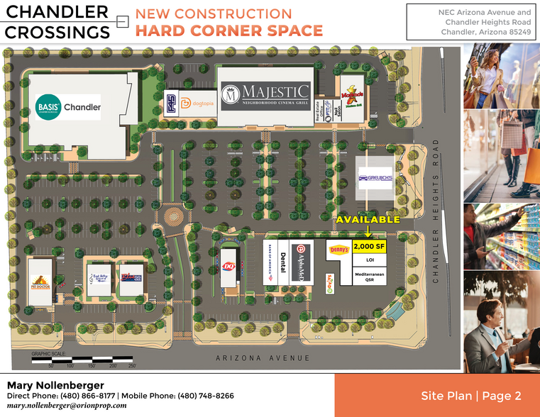 4811 S Arizona Ave, Chandler, AZ for lease - Site Plan - Image 3 of 9