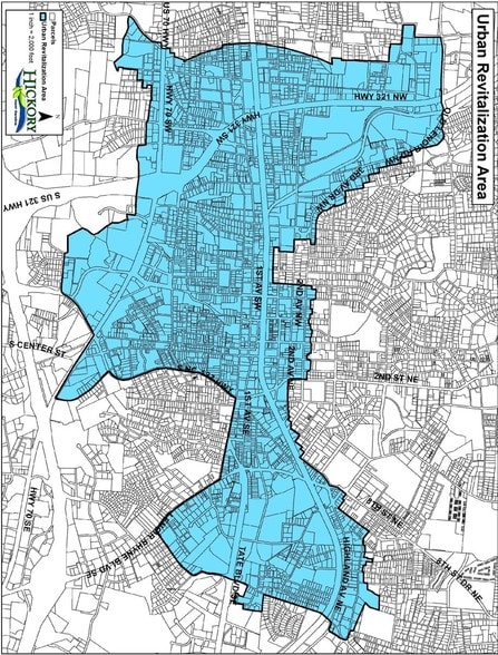 941 3rd Ave NW, Hickory, NC for sale - Plat Map - Image 3 of 4