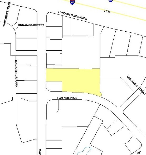 7730 N MacArthur Blvd, Irving, TX for sale - Plat Map - Image 1 of 1