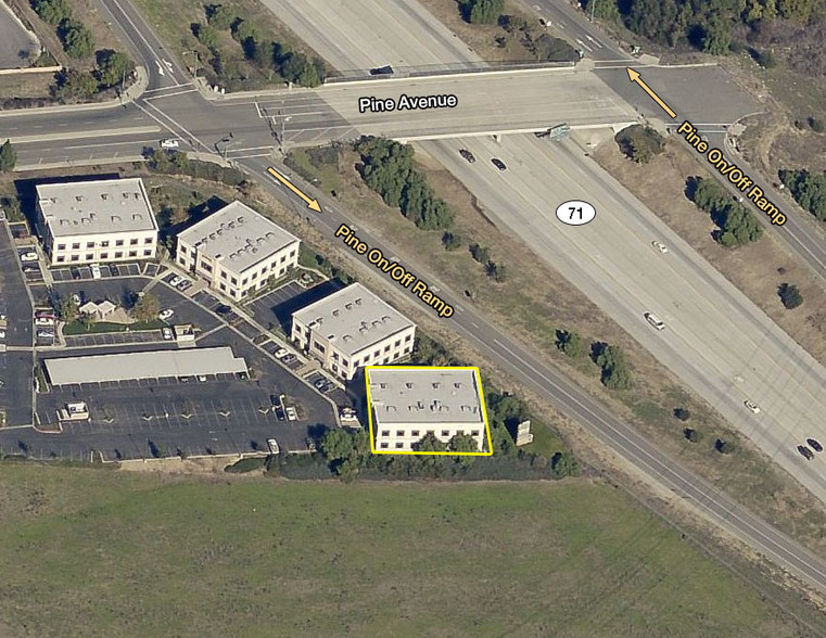 5877 Pine Ave, Chino Hills, CA for lease - Aerial - Image 2 of 3