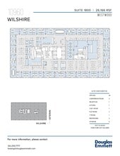 10960 Wilshire Blvd, Los Angeles, CA for lease Floor Plan- Image 1 of 1