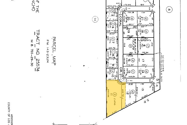 401 Coral Cir, El Segundo, CA for sale - Plat Map - Image 1 of 1