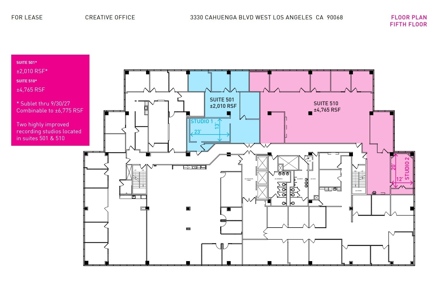 3330 Cahuenga Blvd W, Los Angeles, CA for lease Floor Plan- Image 1 of 1